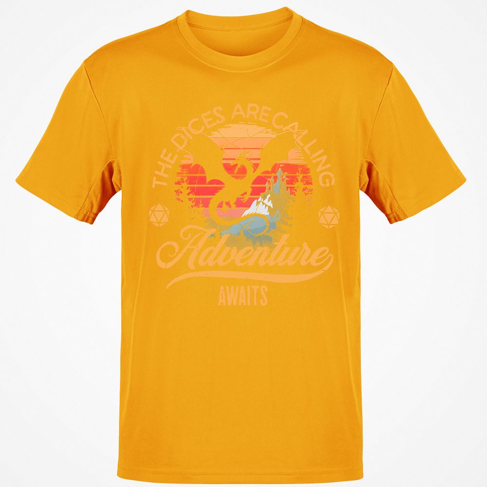 The Dices Are Calling Classic Unisex T-Shirt - Gold - 4