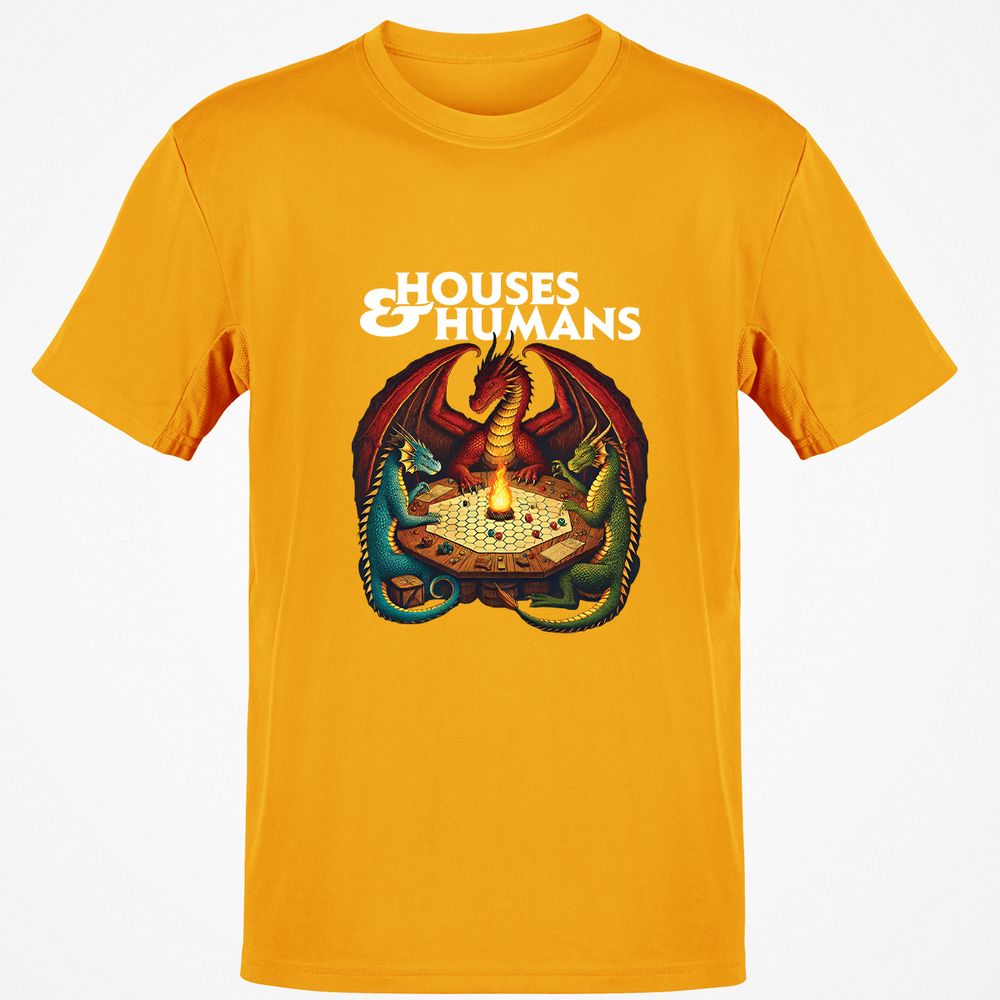 Houses & Humans T-Shirt - Gold - 4