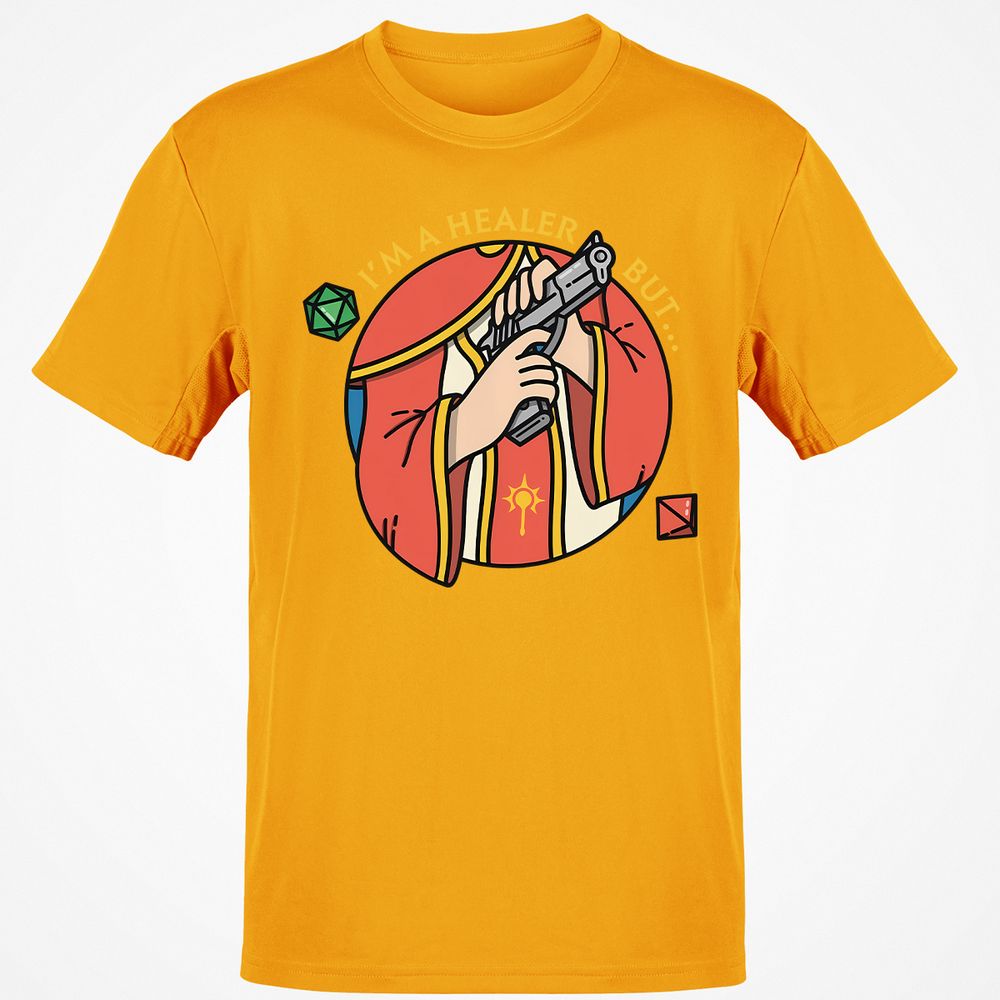I'm A Healer But Classic Unisex T-Shirt - Gold - 4