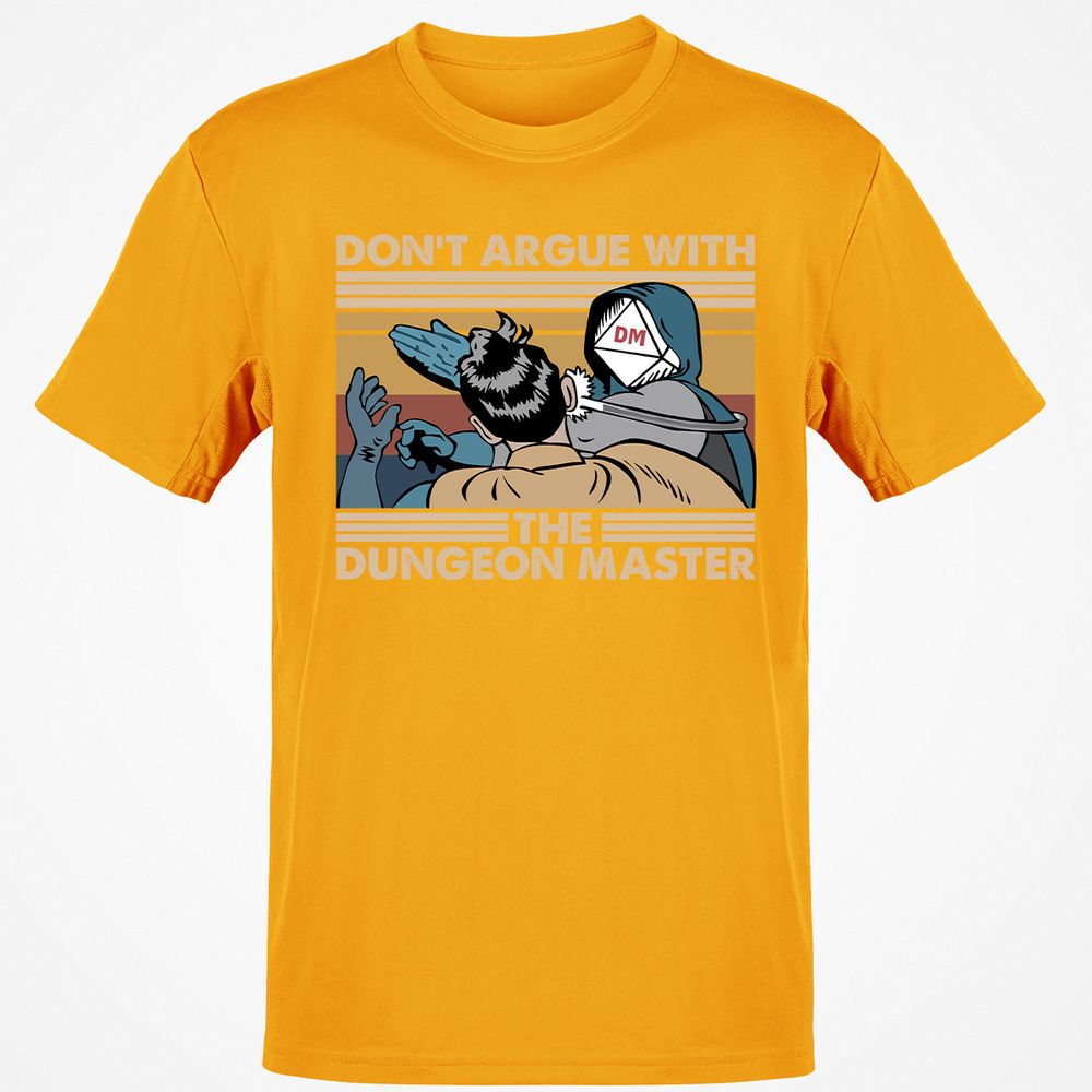 Don't Argue With The DM Classic Unisex T-Shirt - Gold - 4