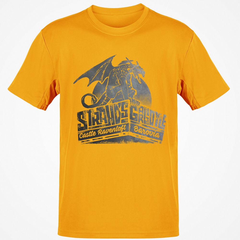 Strahd’s Gargoyle Classic Unisex T-Shirt - Gold - 4