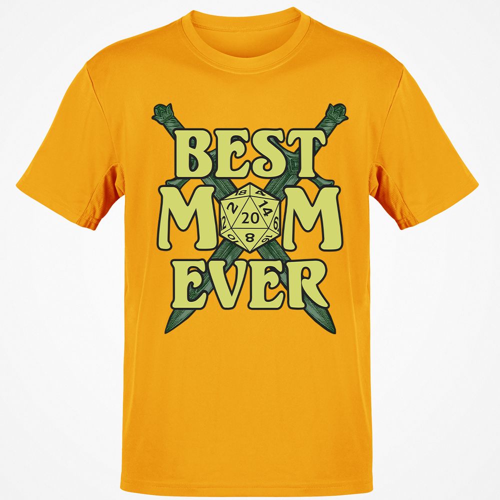 Best Mom Ever Classic Unisex T-Shirt - Gold - 4
