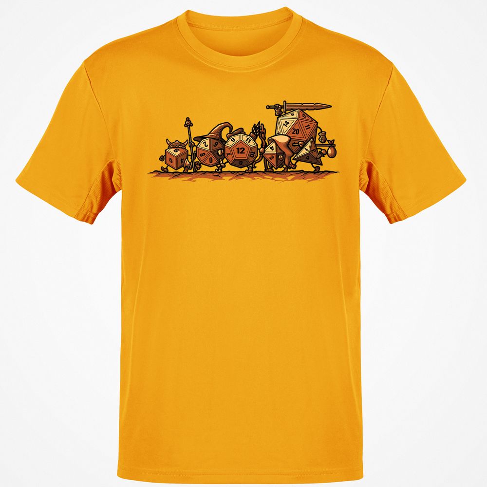 Fellowship Of The Dices T-Shirt - Gold - 4