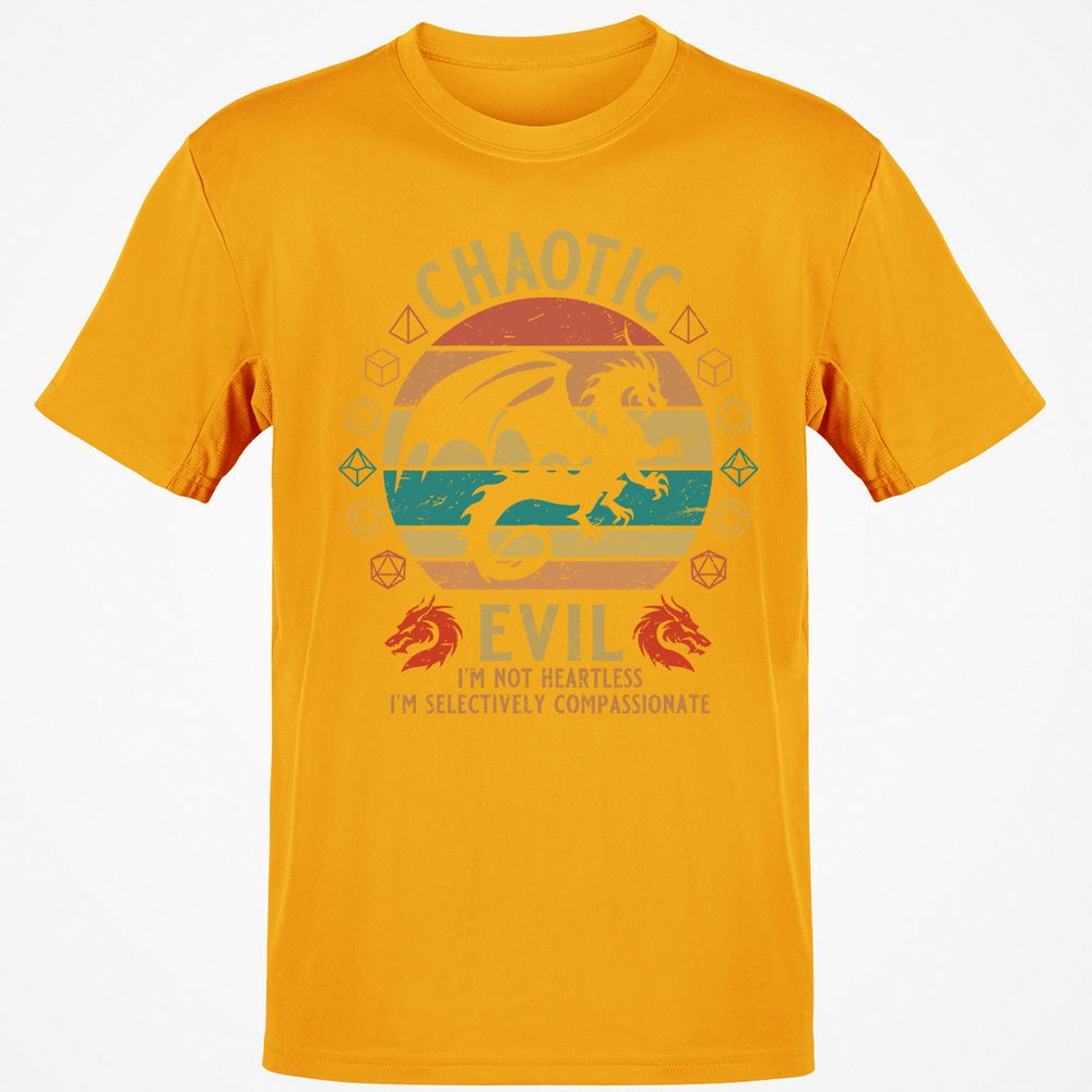 Chaotic Evil Classic Unisex T-Shirt - Gold - 4
