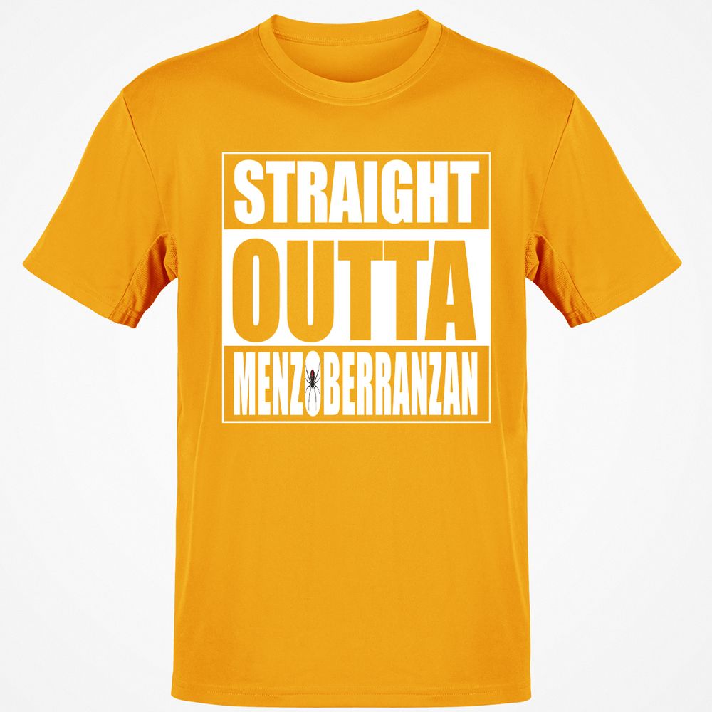 Straight Outta Menzoberranzan Classic Unisex T-Shirt - Gold - 4