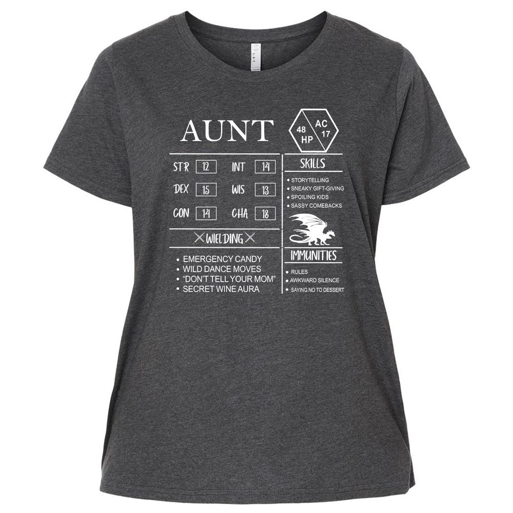 Aunt Stats Ladies Curvy Jersey - Vintage Smoke - 4