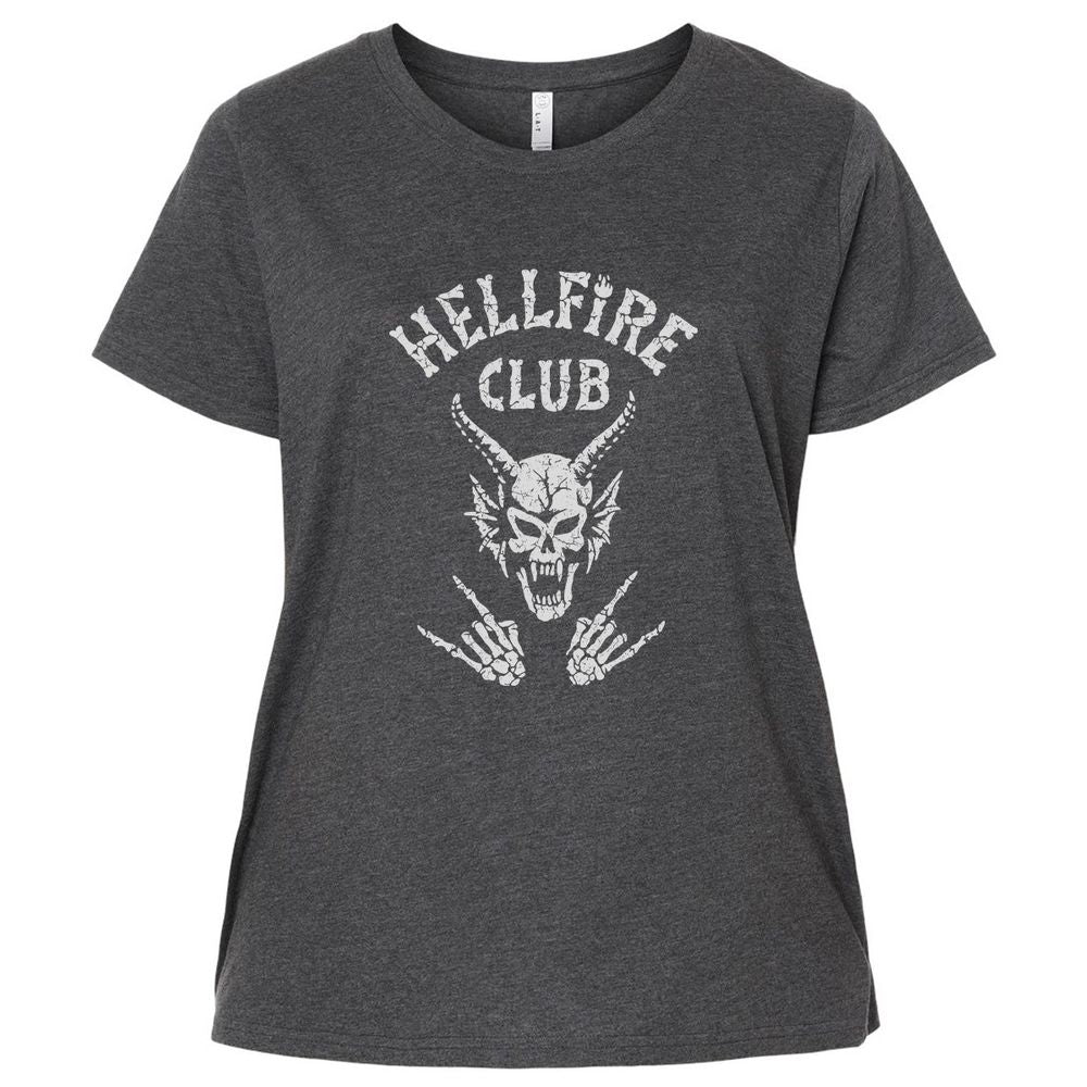Hellfire Club Ladies Curvy Jersey - Vintage Smoke - 4