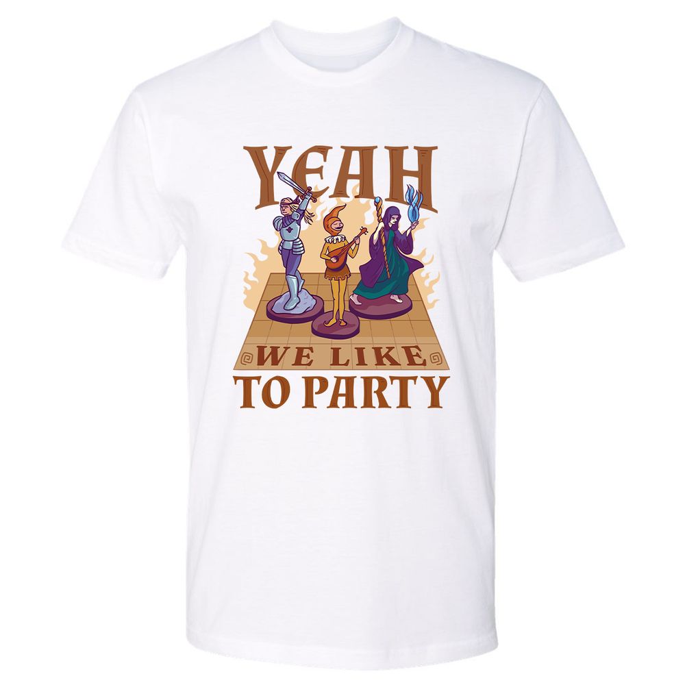 Yeah We Like to Party - White - 4