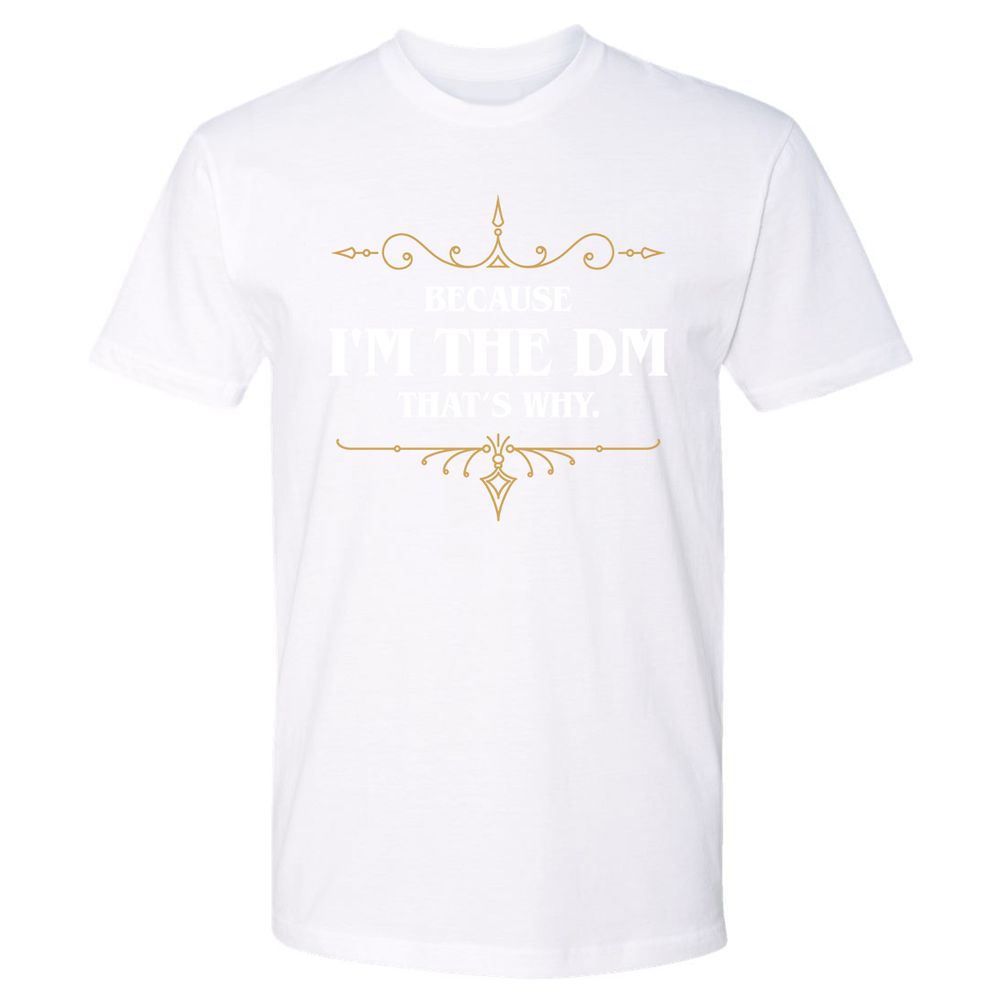 Because I'm the Master That's Why - White - 4