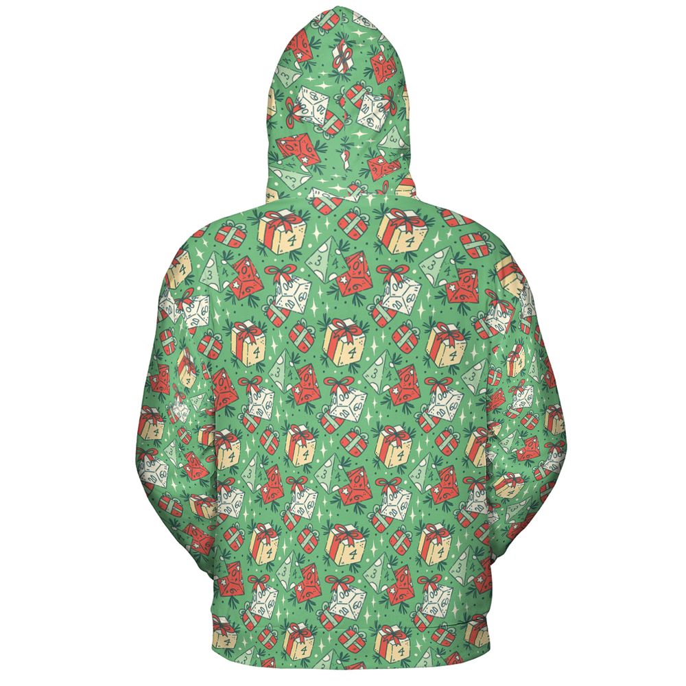 Christmas Dice Gift All-over Print Hoodie -  - 4