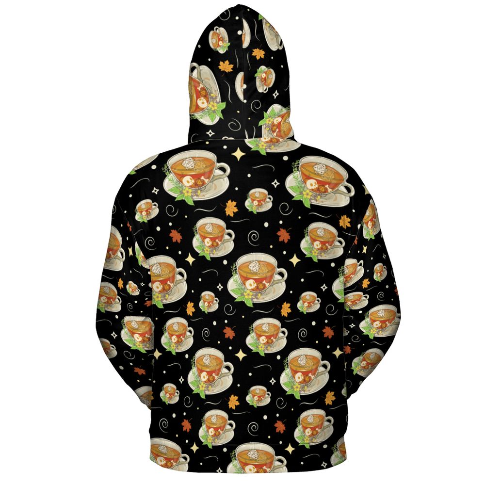Cute Dnd Fall Tea All-over Print Hoodie -  - 4