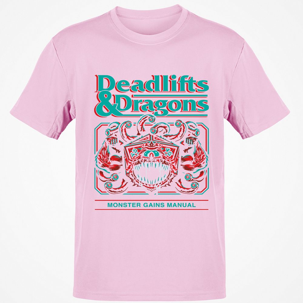 Deadlifts & Dragons Beholder - Light Pink - 5