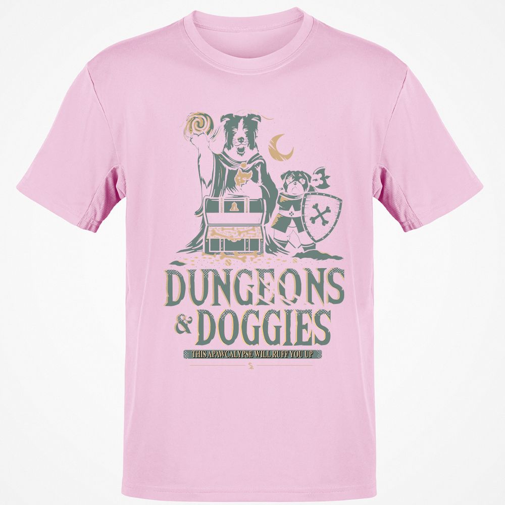Dungeons & Doggies Classic Unisex T-Shirt - Light Pink - 5