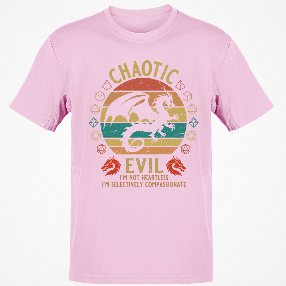 Chaotic Evil Classic Unisex T-Shirt - Light Pink - 5