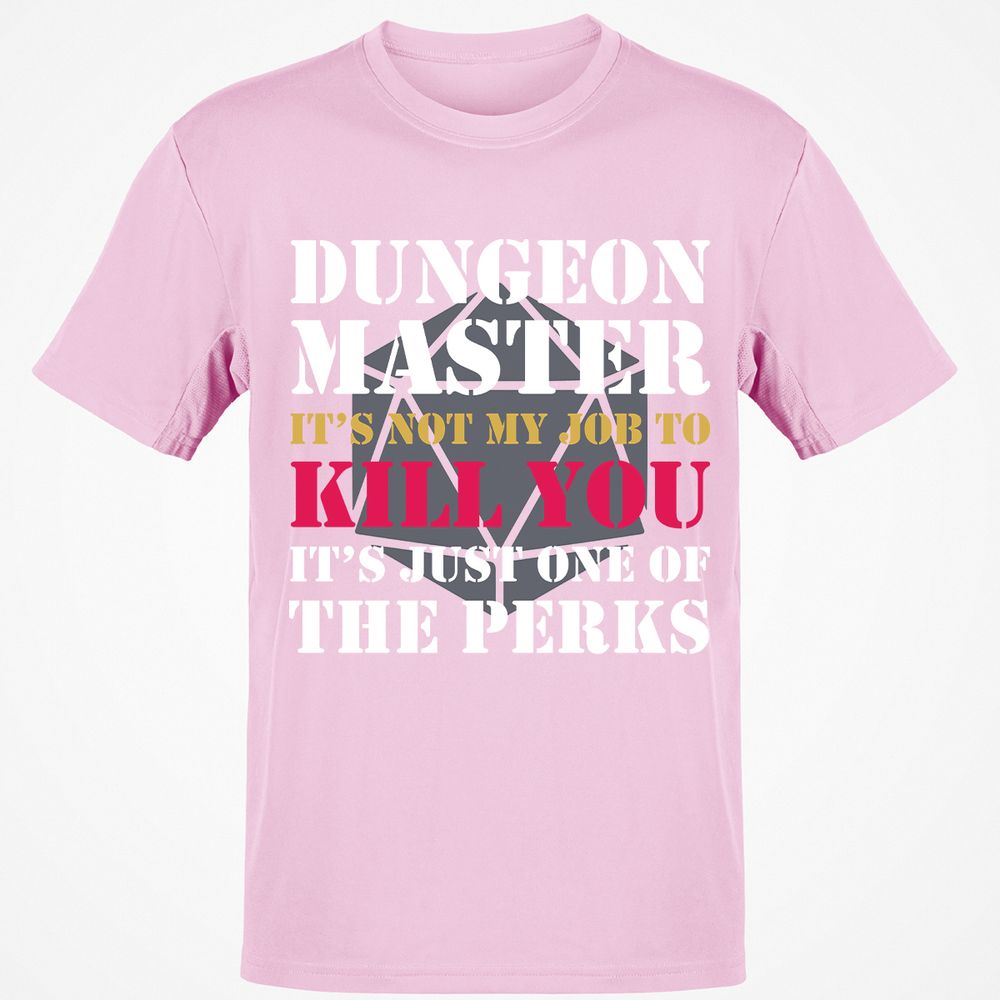 DUNGEON MASTER NOT MY JOB Classic Unisex T-Shirt - Light Pink - 5