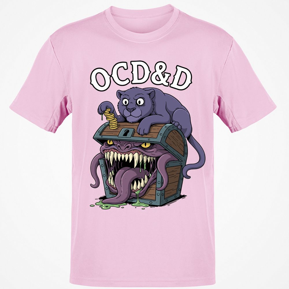 OCD&D Classic Unisex T-Shirt - Light Pink - 5