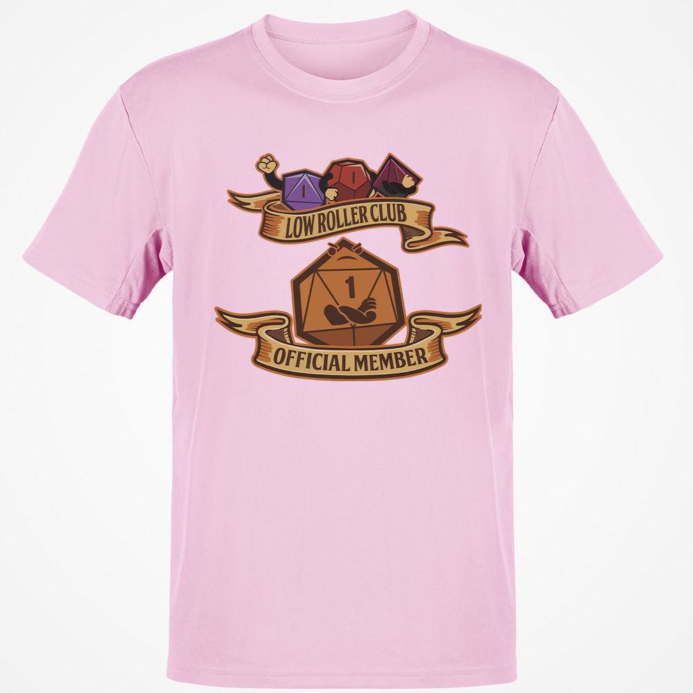 Low Roller Club Classic Unisex T-Shirt - Light Pink - 5