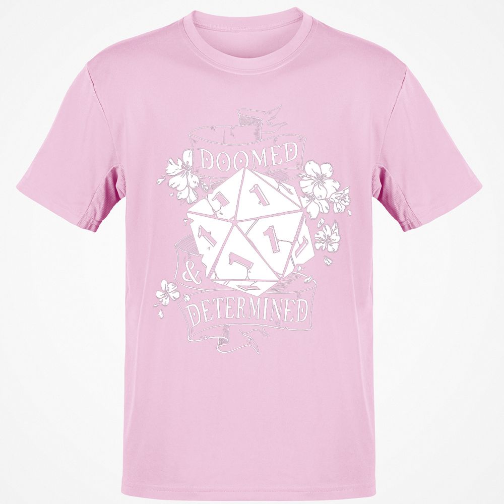 Doomed Determined RPG T-Shirt - Light Pink - 5