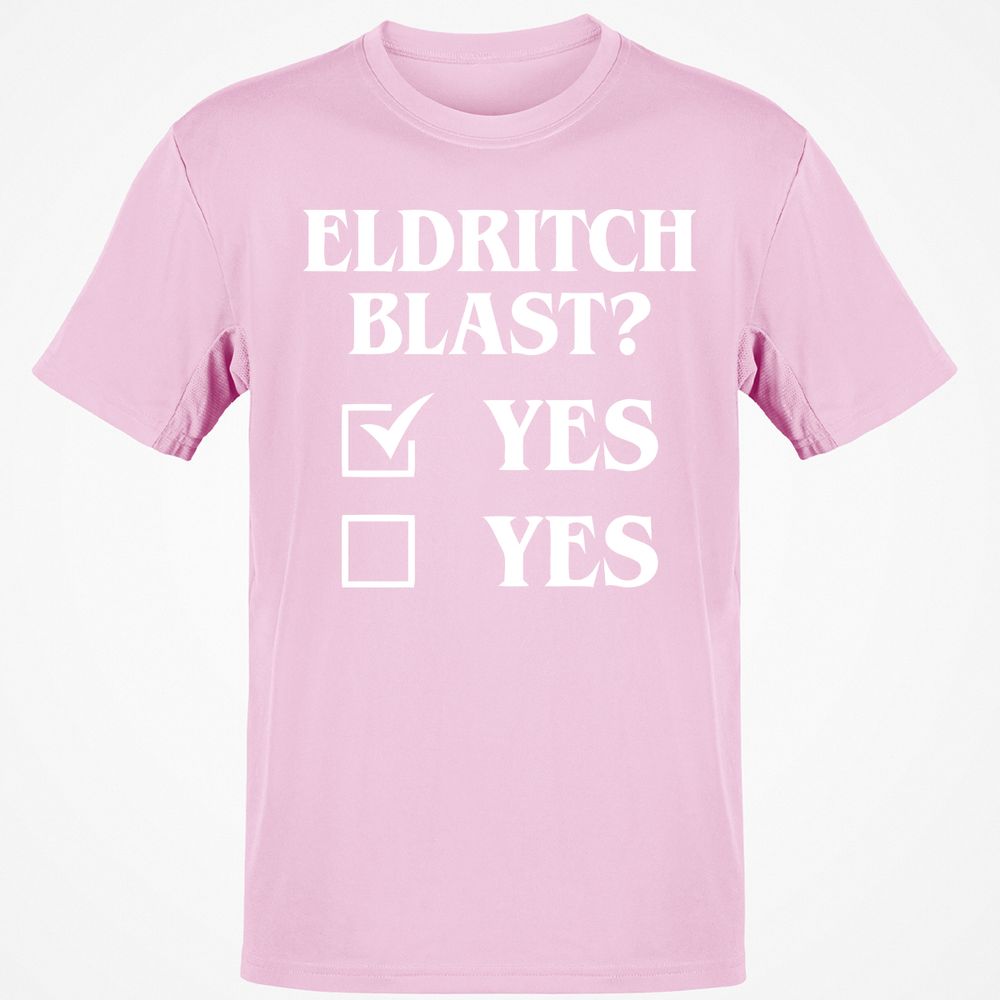 Eldritch Blast Yes T-Shirt - Light Pink - 5