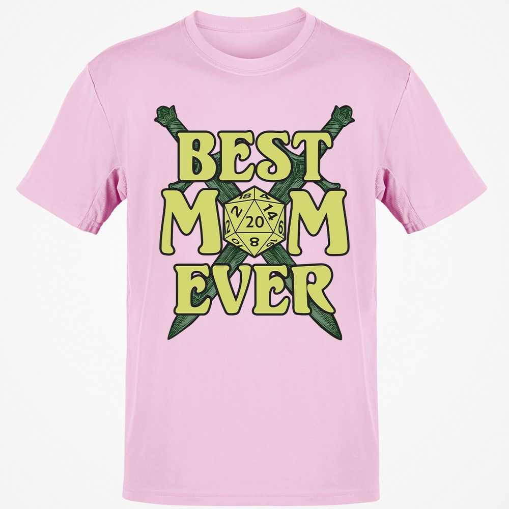 Best Mom Ever Classic Unisex T-Shirt - Light Pink - 5