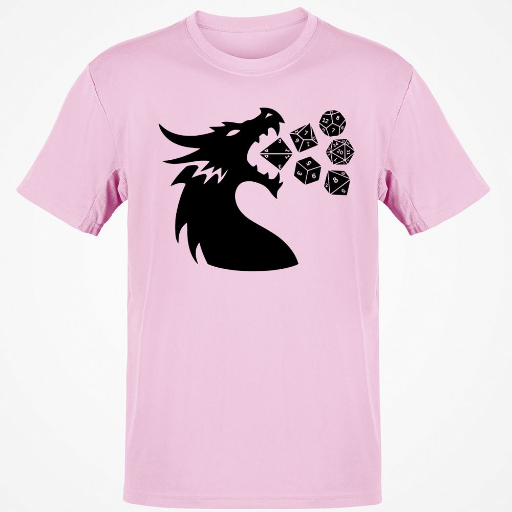 Pac And Dragon Classic Unisex T-Shirt - Light Pink - 5