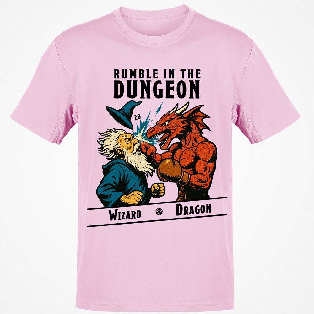 Rumble in the Dungeon Classic Unisex T-Shirt - Light Pink - 5