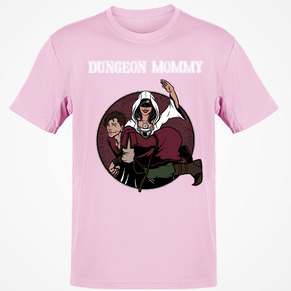 Dominant Dungeon Mommy Classic Unisex T-Shirt - Light Pink - 5