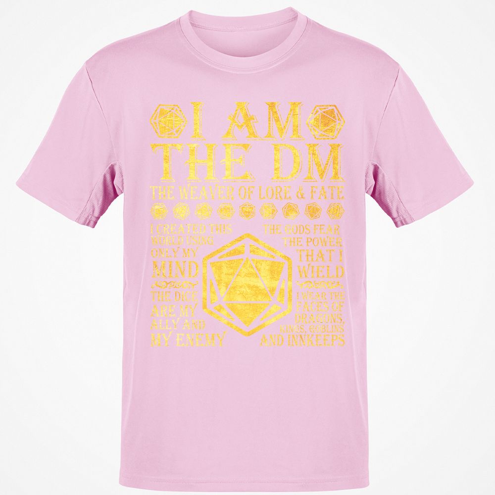 I Am The DM T-Shirt - Light Pink - 5