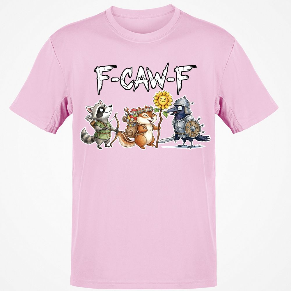 F-CAW-F Adventuring party Classic Unisex T-Shirt - Light Pink - 5