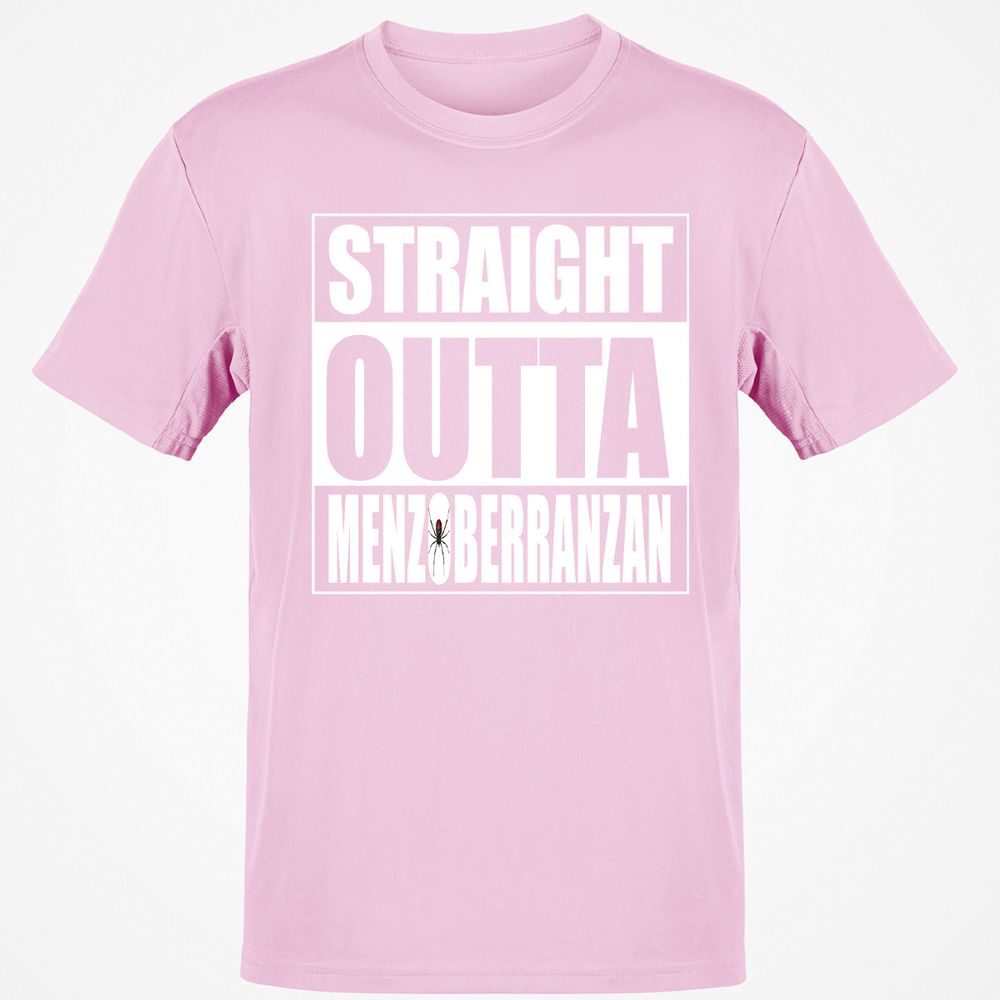 Straight Outta Menzoberranzan Classic Unisex T-Shirt - Light Pink - 5