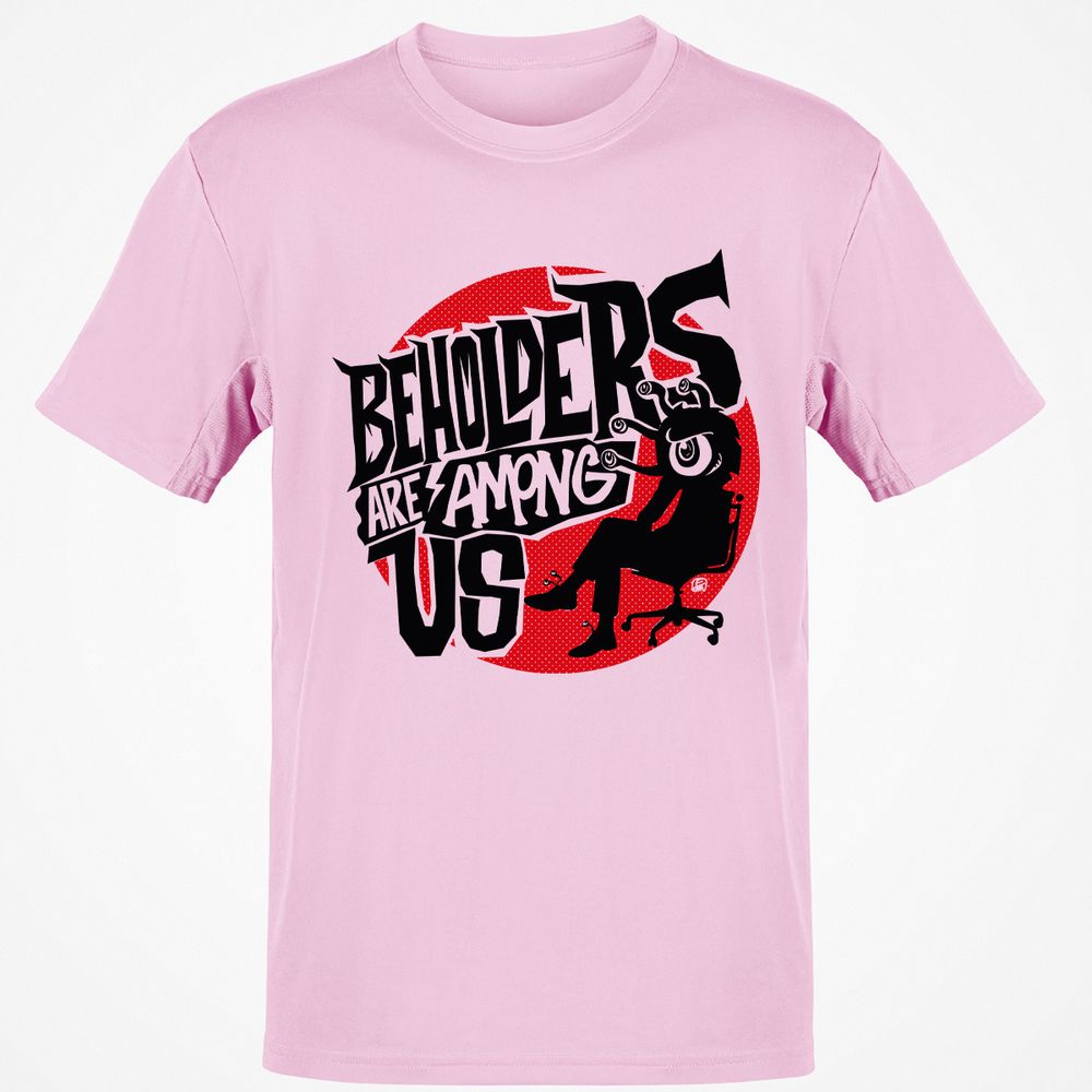Beholders Are Among Us Classic Unisex T-Shirt - Light Pink - 5