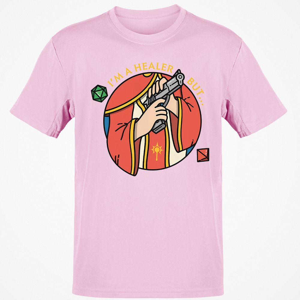 I'm A Healer But Classic Unisex T-Shirt - Light Pink - 5