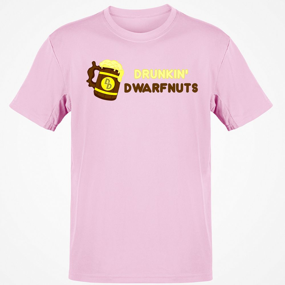 Drunkin' Dwartnuts Classic Unisex T-Shirt - Light Pink - 5