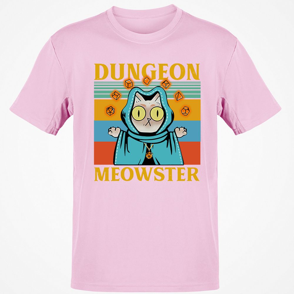 Dungeon Meowster Classic Unisex T-Shirt - Light Pink - 5
