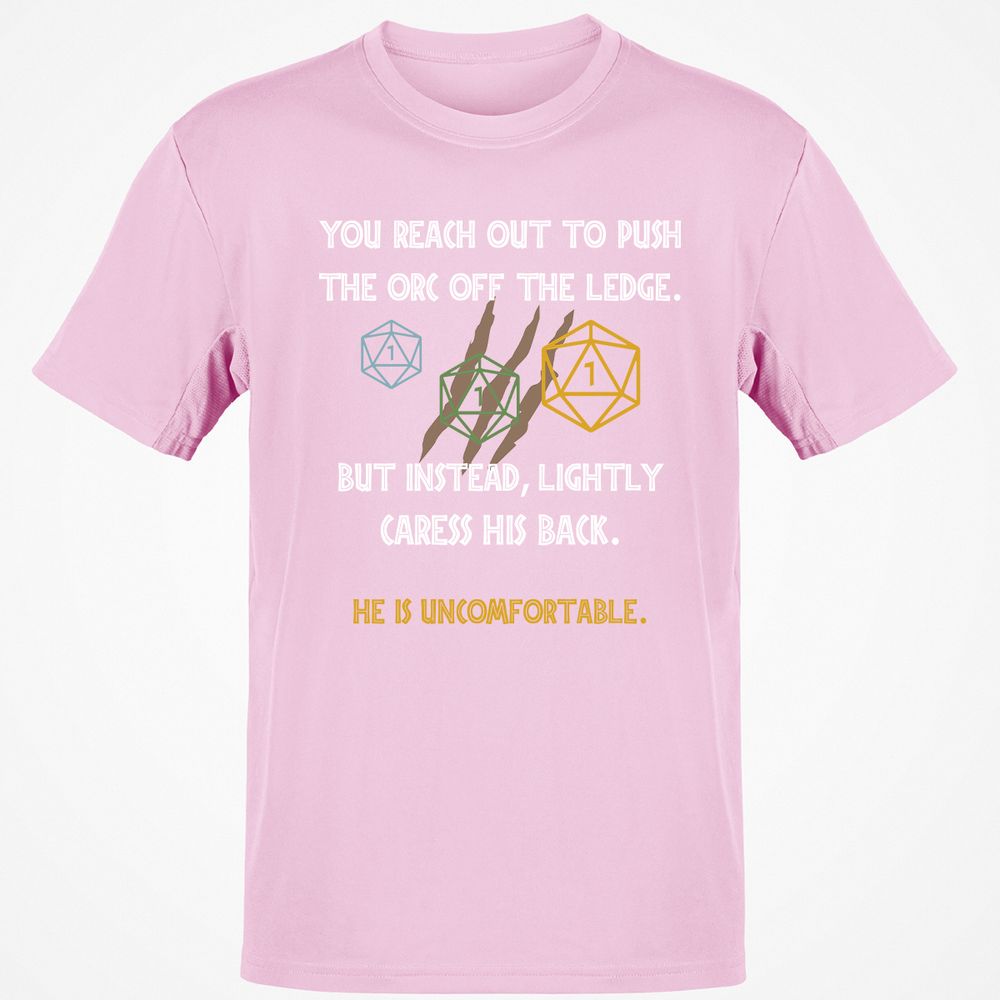 YOU REACH OUT TO PUSH Classic Unisex T-Shirt - Light Pink - 5