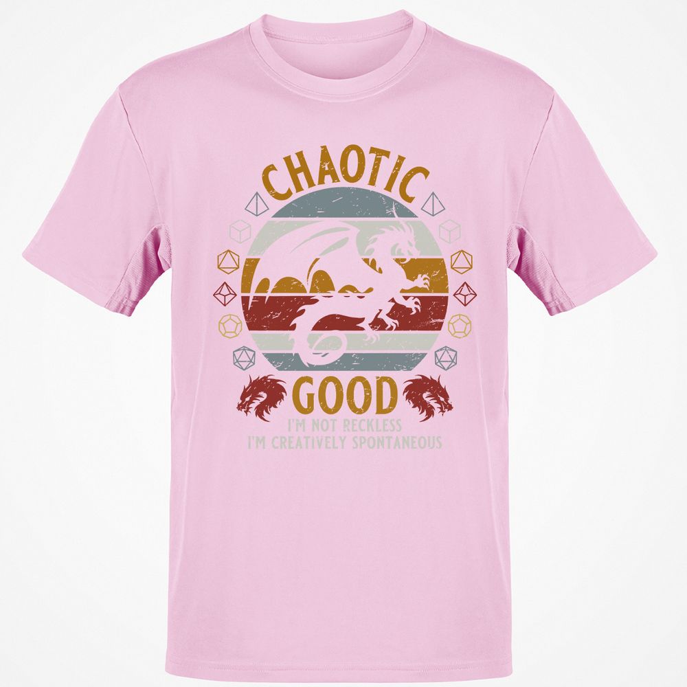 Chaotic Good Classic Unisex T-Shirt - Light Pink - 5