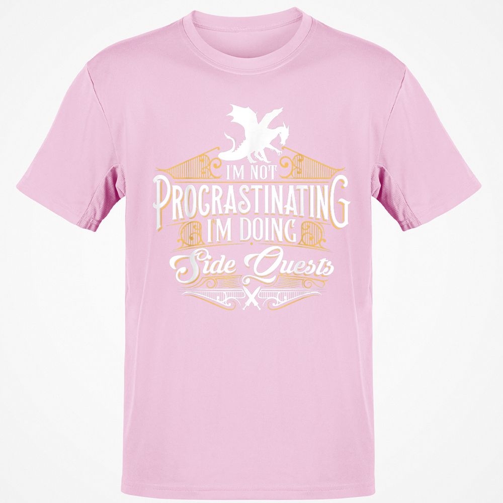I'm Doing Side Quests T-Shirt - Light Pink - 5