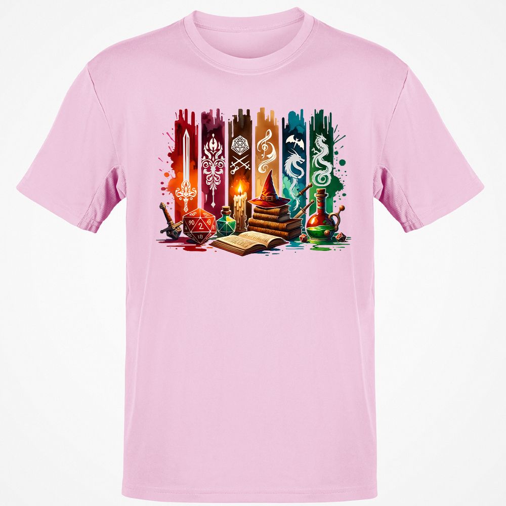 DnD Classes Classic Unisex T-Shirt - Light Pink - 5