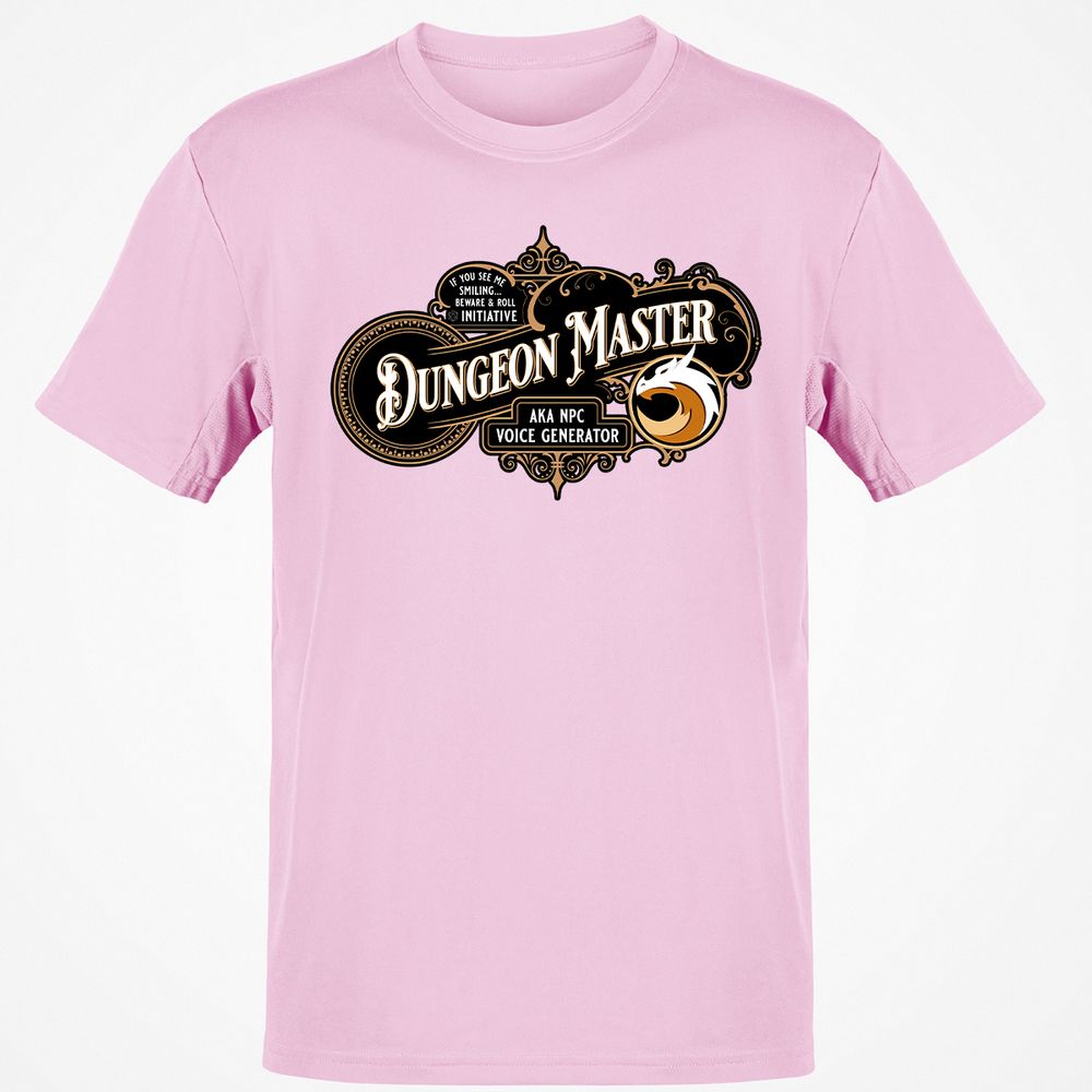 Dungeon Master Classic Unisex T-Shirt - Light Pink - 5
