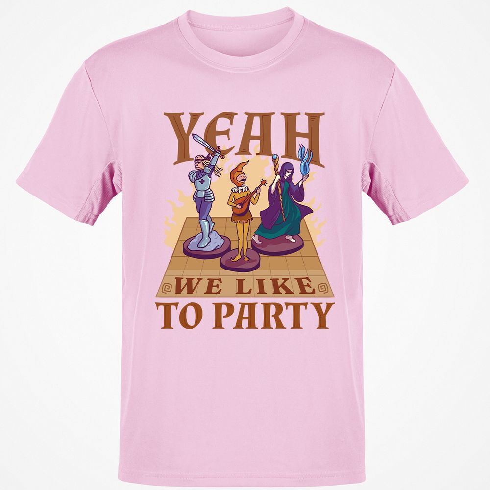 Yeah We Like to Party - Light Pink - 5