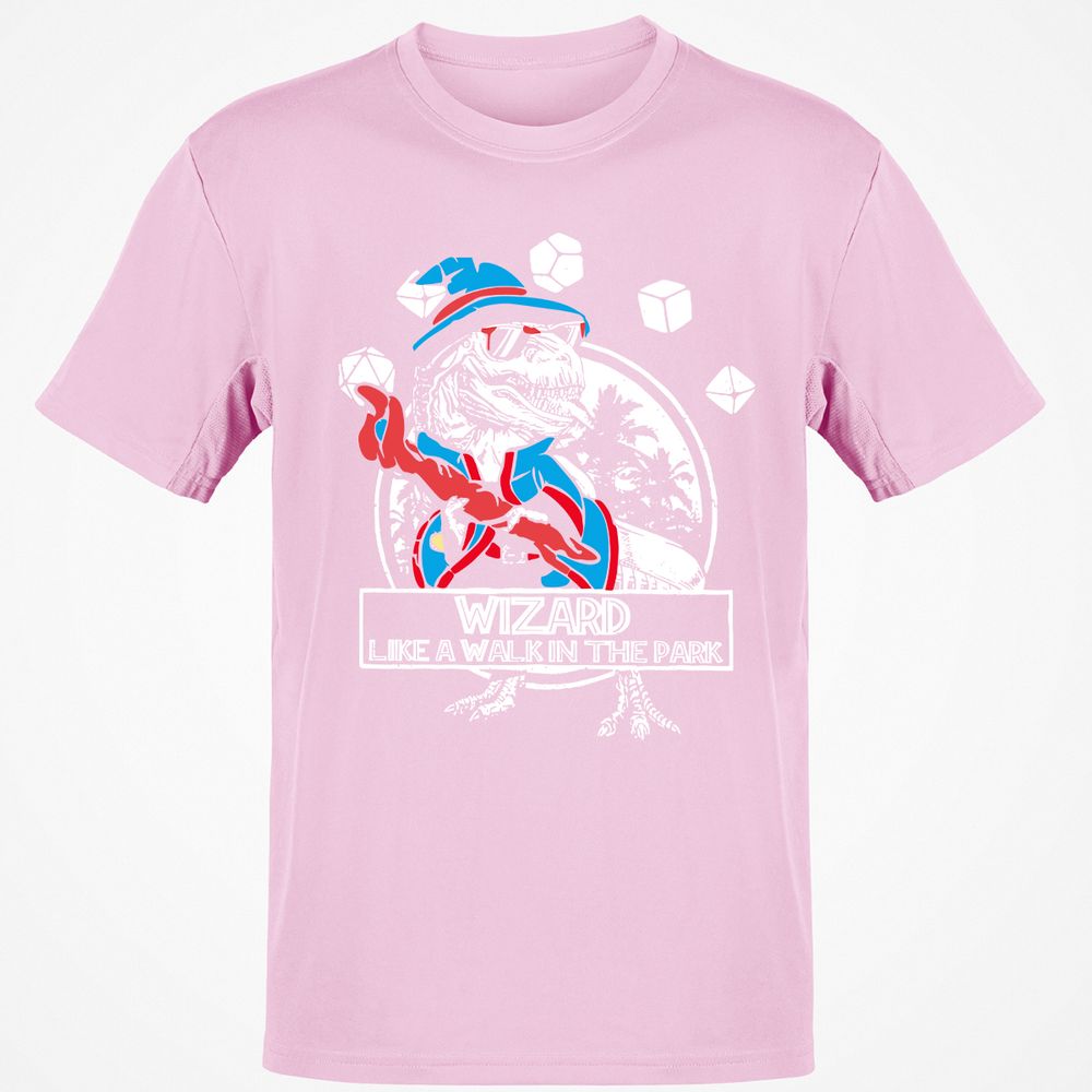 Wizard Like The Walk In The Park Classic Unisex T-Shirt - Light Pink - 5