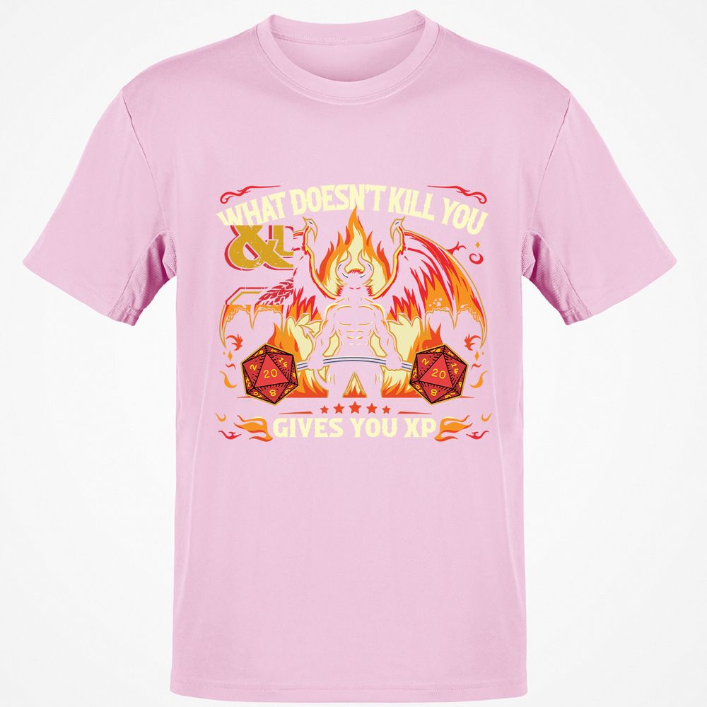 What Doesn’t Kill You Gives You XP - Light Pink - 5