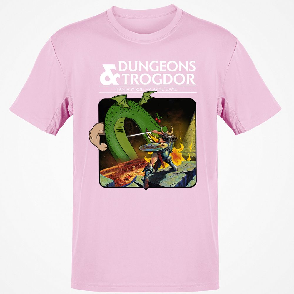 Trogdor Classic Unisex T-Shirt - Light Pink - 5