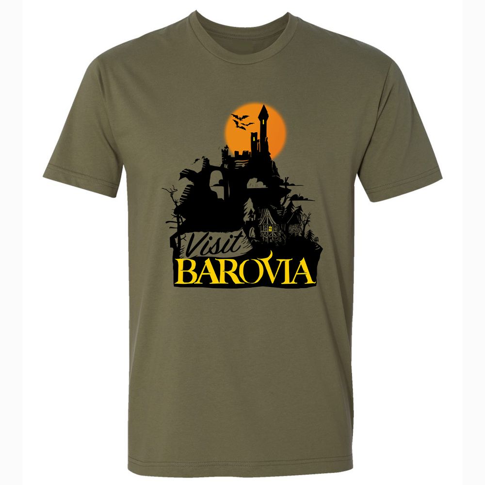 Visit Barovia - Military Green - 5