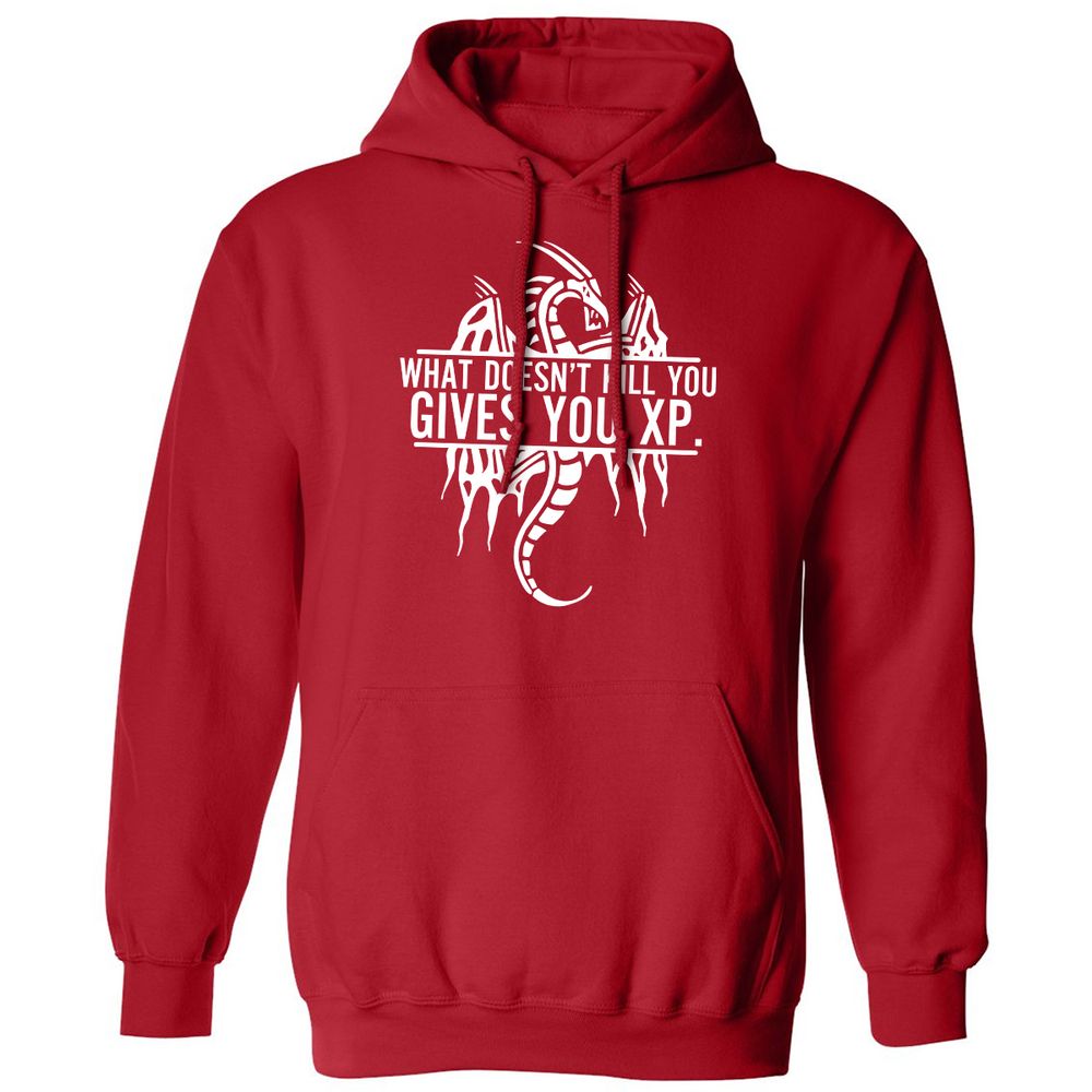 What Doesn't Kill You Classic Unisex Hoodie - Red - 5
