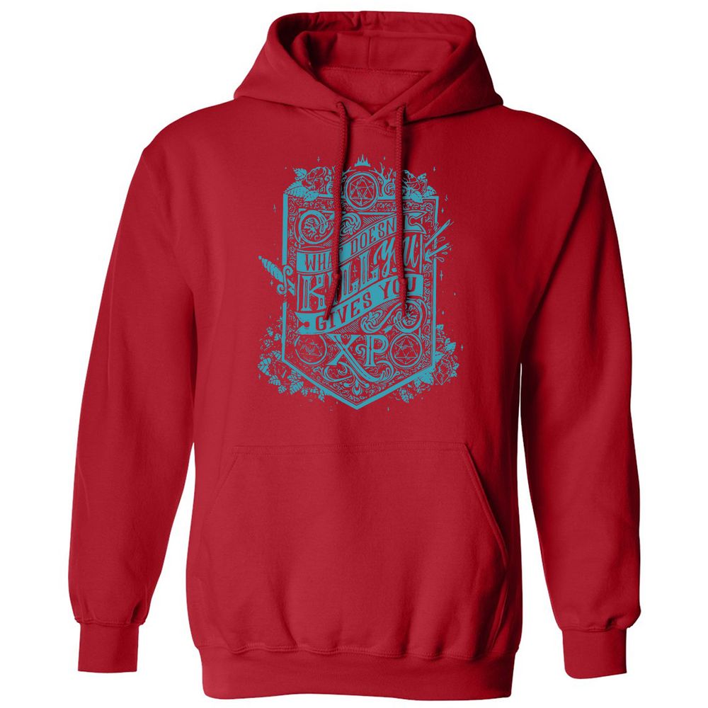 What Doesn't Kill You Gives You XP Classic Unisex Hoodie - Red - 5