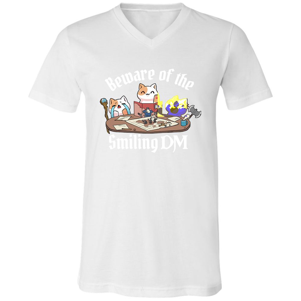 Beware of the Smiling DM - White - 5