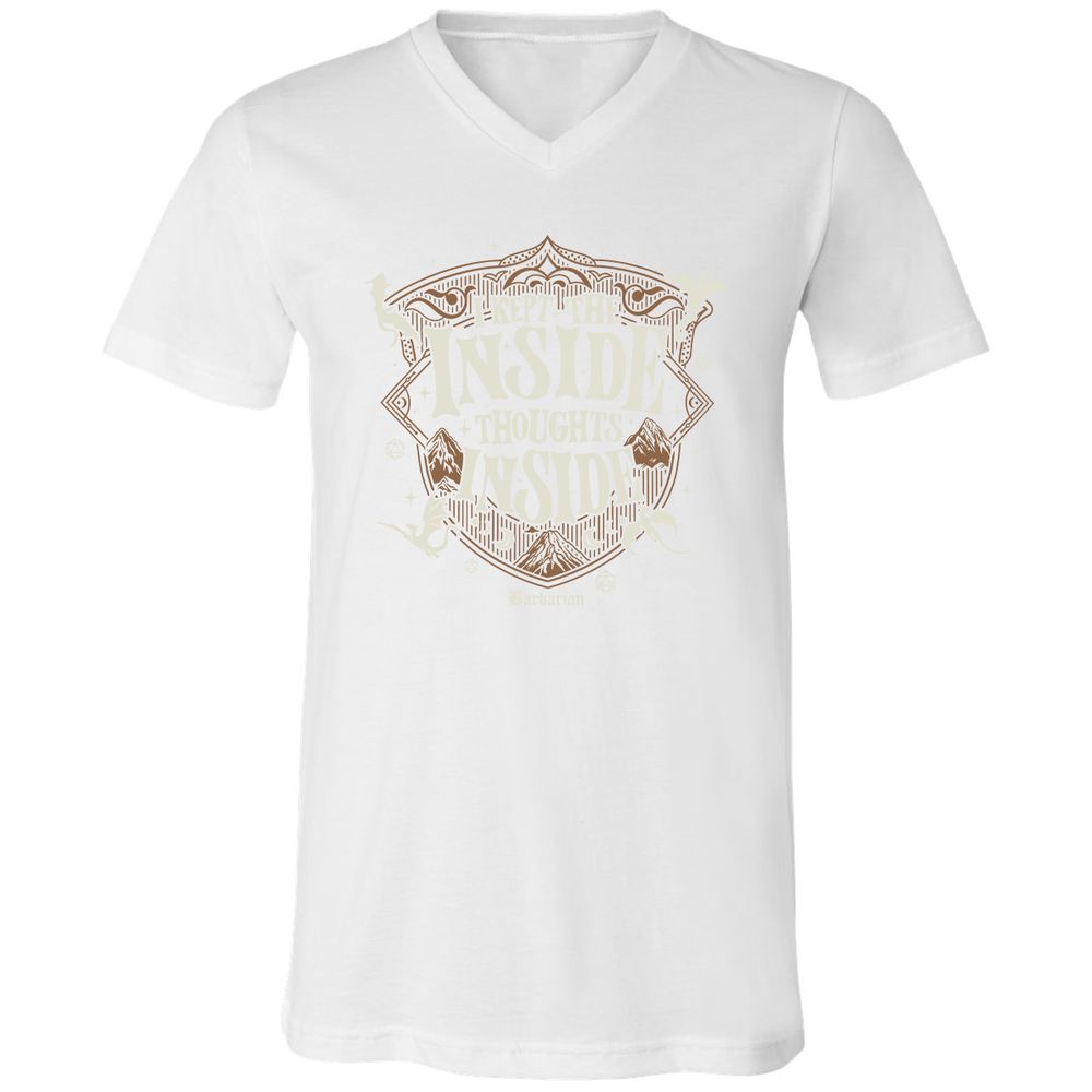 Barbarian I Kept The Inside Thoughts Inside - White - 5