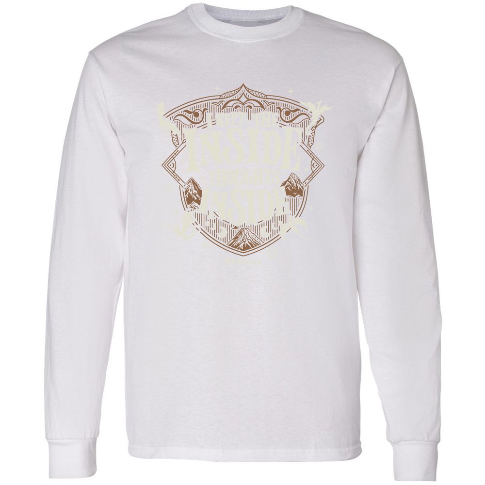 Barbarian I Kept The Inside Thoughts Inside - White - 5