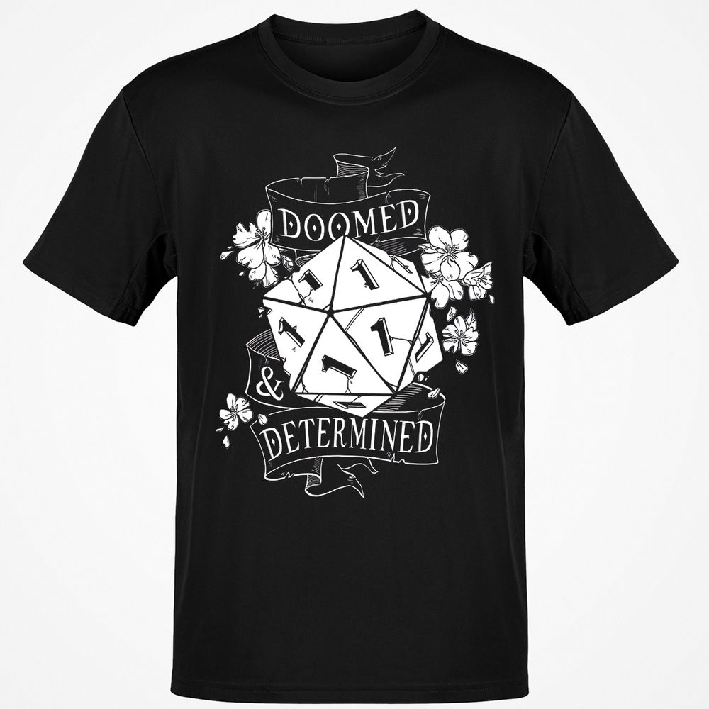 Doomed Determined RPG T-Shirt - Black - 6